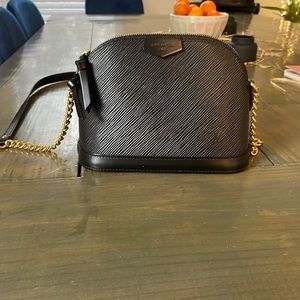 Black Louis Vuitton Cross Body Bag